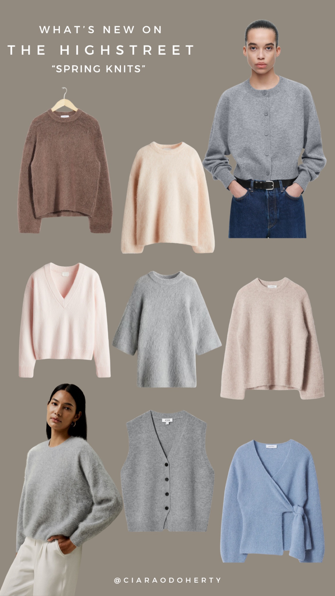 What’s new on the highstreet - Spring knits 🧶

#LTKeurope #LTKwinter #LTKworkwear