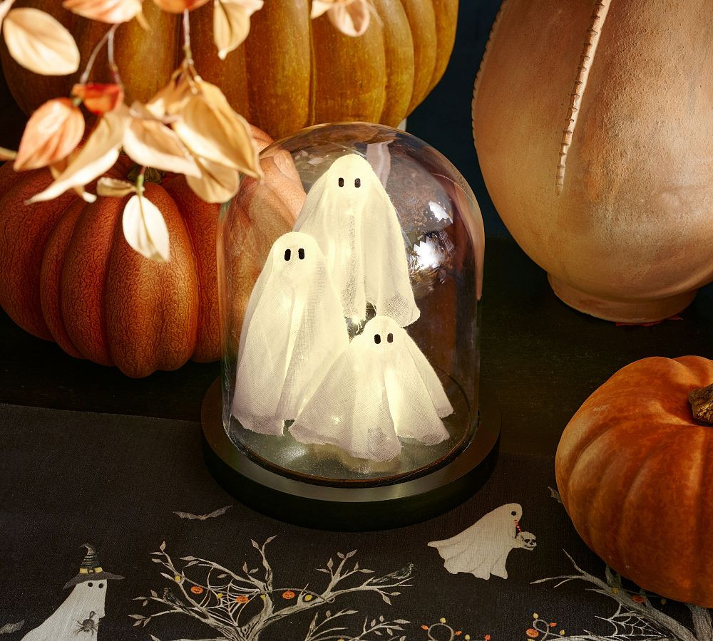 Lit Ghost Cloche | Pottery Barn (US)