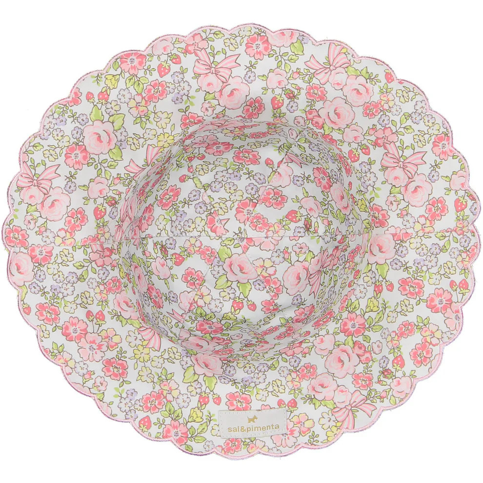 Sal & Pimenta Pink Wonderland Lycra Sunny Hat | JoJo Mommy