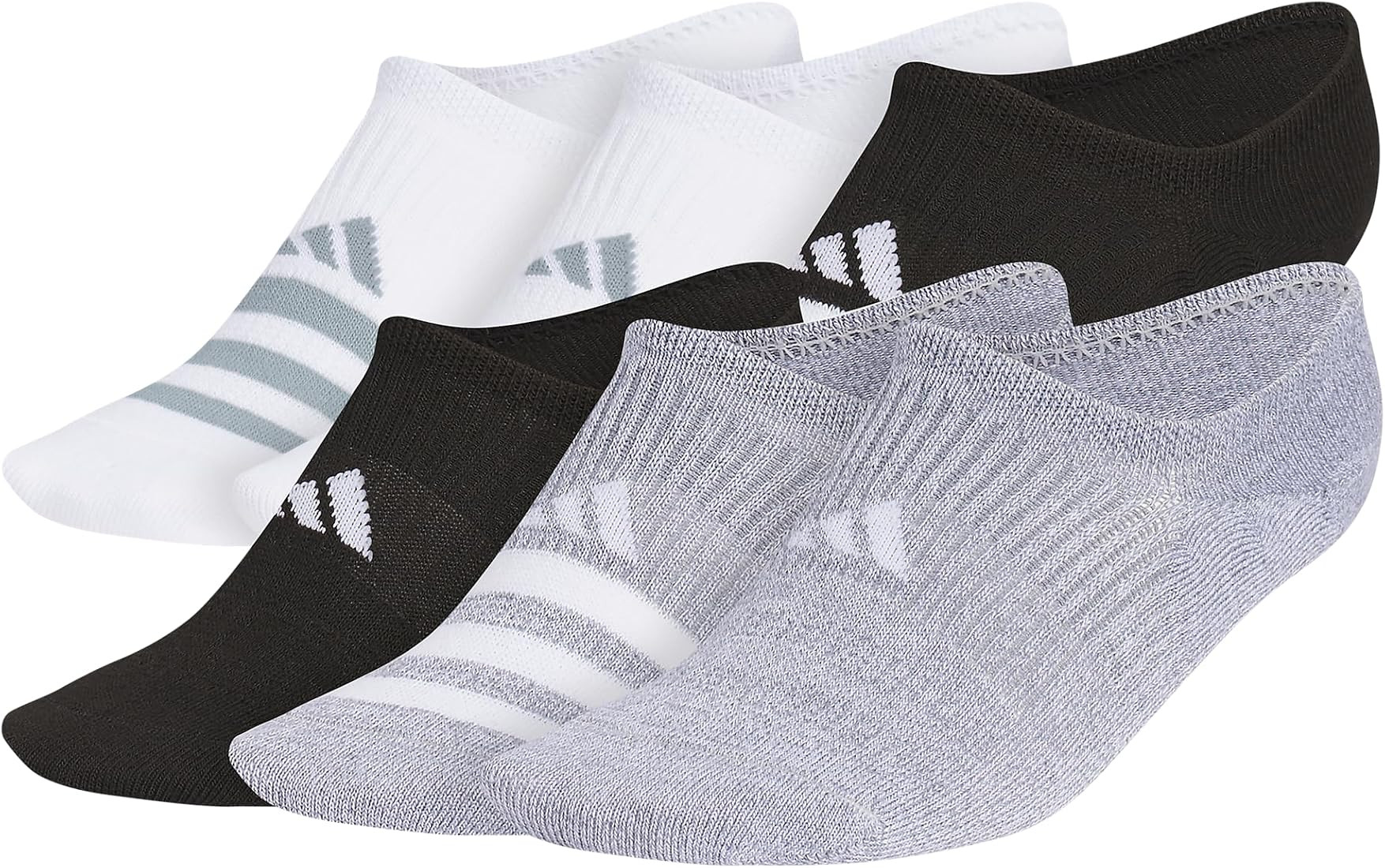 adidas Women's Superlite 3.0 Super No Show Athletic Socks Ultra Low-Profile with Targeted Cushion... | Amazon (US)