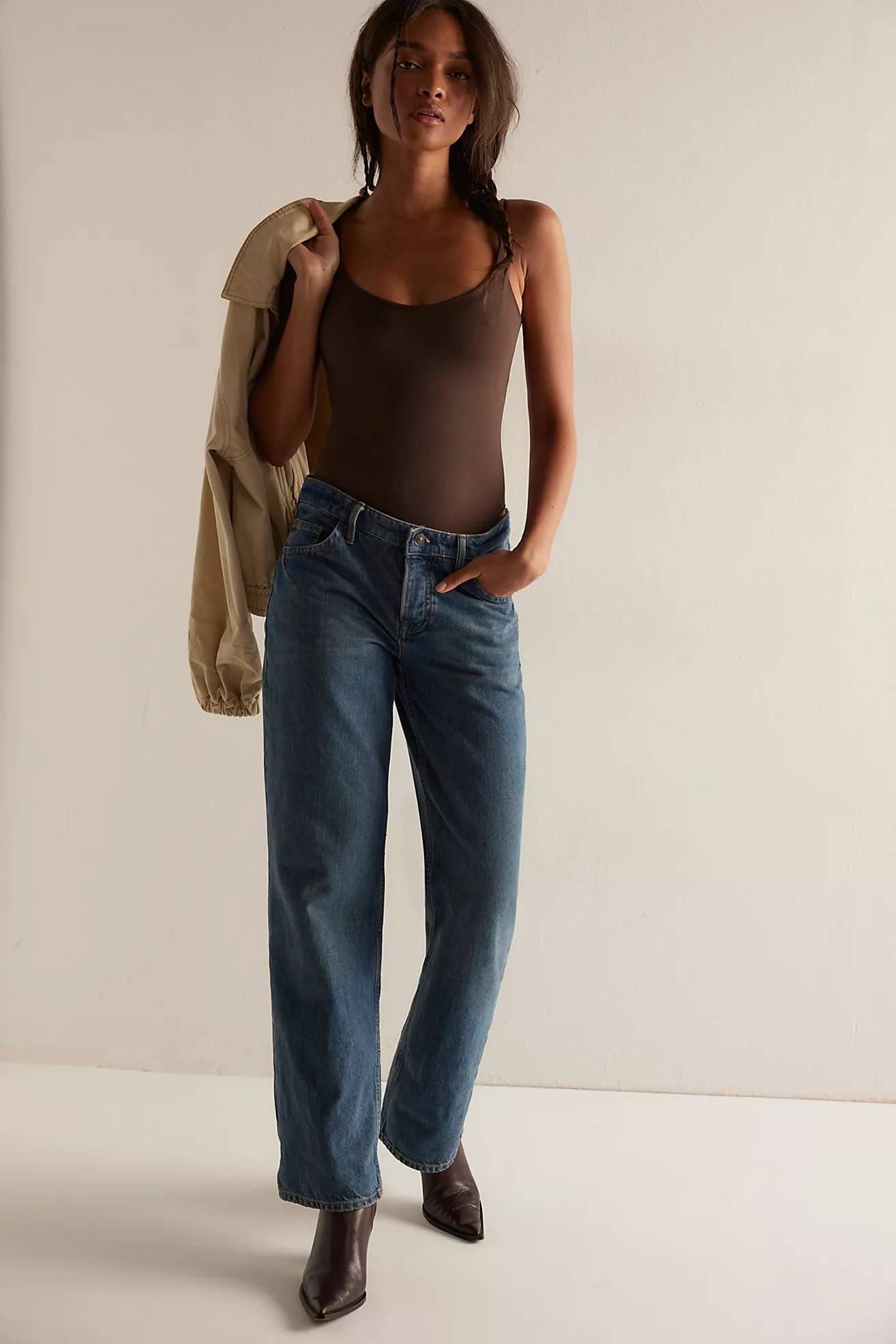 Clean Cut Seamless Bodysuit | Free People (UK)