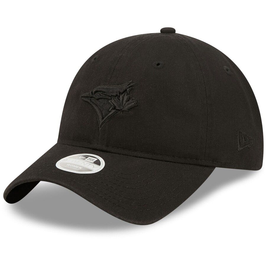 Toronto Blue Jays New Era Women's Black on Black Core Classic II 9TWENTY Adjustable Hat | Lids