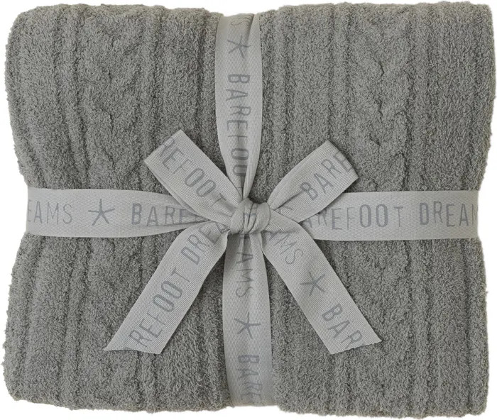 Barefoot Dreams® CozyChic® Cable Throw Blanket | Nordstrom | Nordstrom