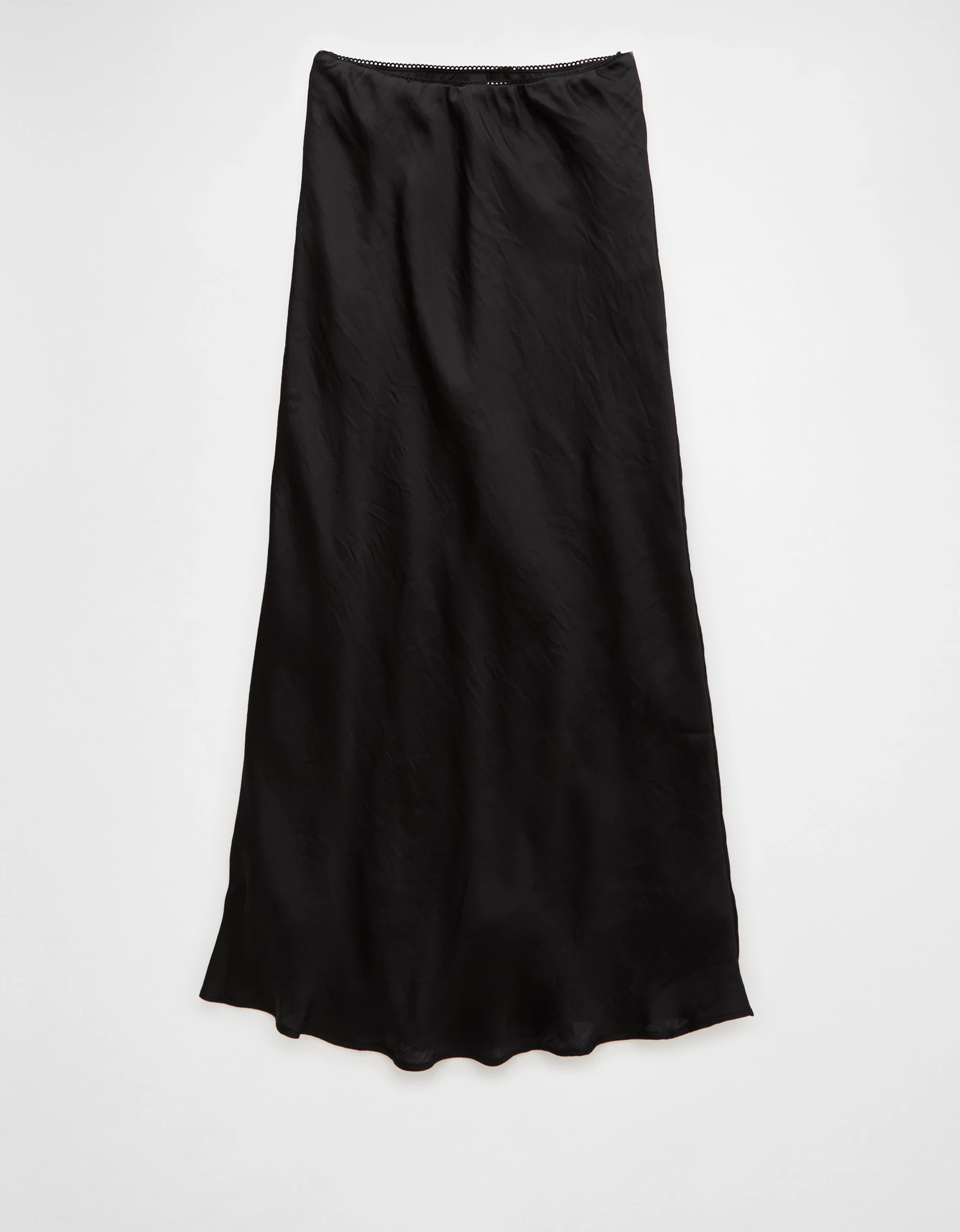 AE High-Waisted Midi Slip Skirt | American Eagle Outfitters (US & CA)