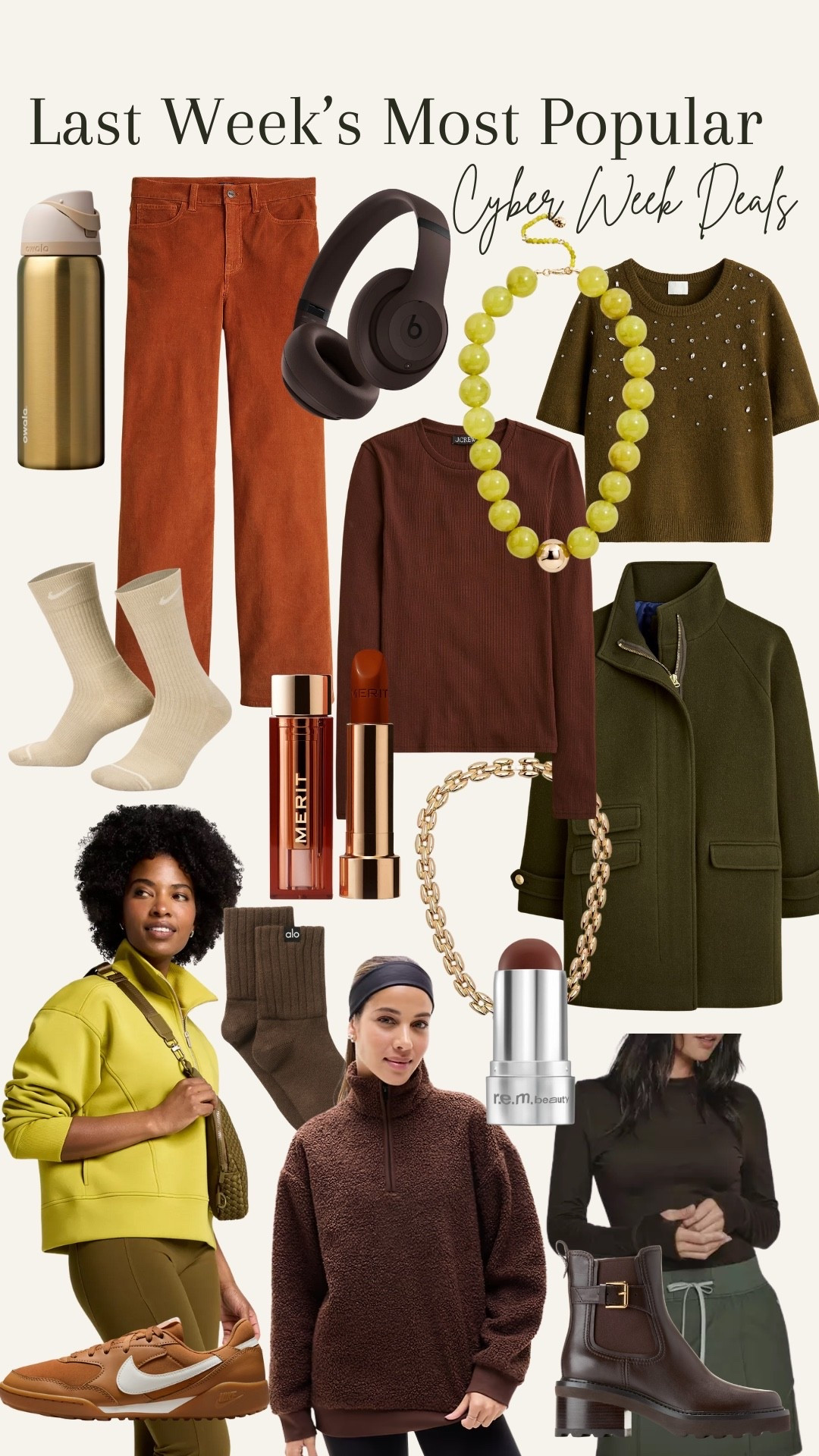Black Friday, cyber week, cyber Monday top sales, most popular, bestseller for autumns, true autumn, dark autumn, soft autumn, hocautumn, active, olive green wool coat, jcrew, makeup, lime, chartreuse, rust, chestnut, dark brown, socks, gifts for her, gift guide 

#LTKCyberWeek #LTKMidsize #LTKGiftGuide