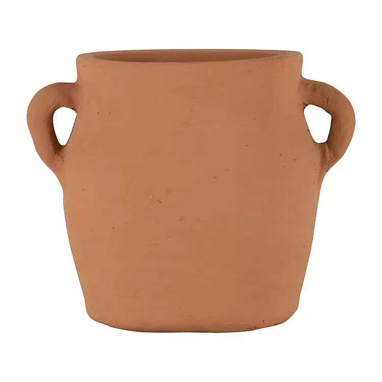 Natural Terracotta Vase with Handles | Kirkland's Home