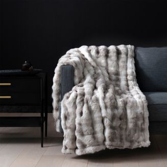 Brookstone Luxe Faux Fur Heated Throw Blanket - Exclusive  | Bloomingdale's | Bloomingdale's (US)