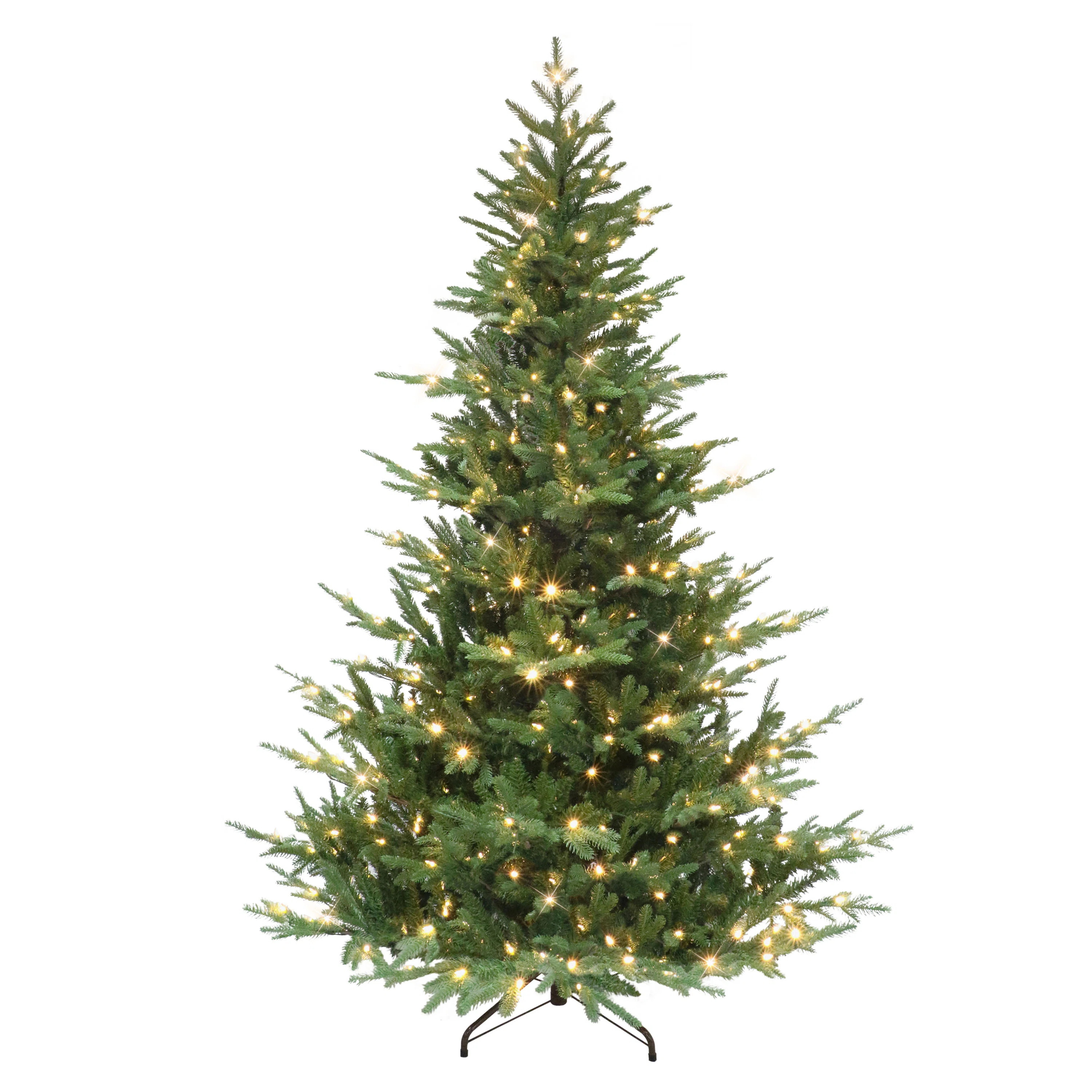 Joss & Main 7.5' Pre-Lit Sacramento Fir Artificial Christmas Tree | Wayfair | Wayfair North America