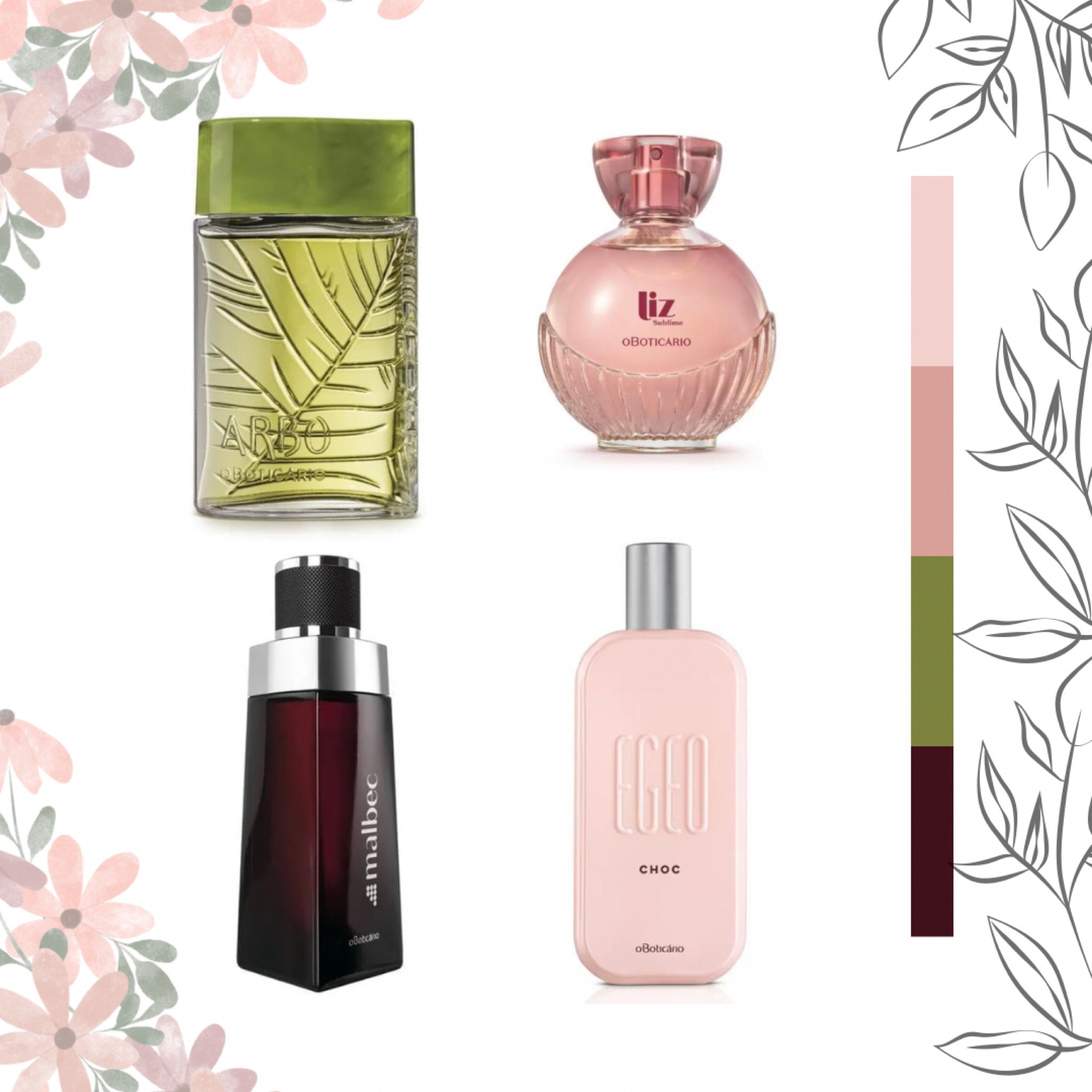 Opções para a PRIMAVERA 🌸

Bem-vindo ao mundo mágico da perfumaria. Já sabe qual é a melhor fragrância pra você ou está em busca de um novo item para chamar de seu e te acompanhar em todos os momentos? Do Eau de parfum aos splashes, encontre a sua fragrância ideal no Boticário! As marcas mais queridas de fragrâncias femininas, masculinas, teen e infantis estão aqui.

Escolha a opção que mais combina com você 🌟


#LTKbrasil