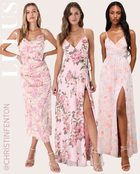 Lulus spring dresses, wedding guest dress, maxi dresses, midi dress, mini dress, anniversary dress, engagement photoshoot dress, bridesmaid dress, celebration dress, baby shower dress, maid of honor dress, mother of the bride dress, cocktail party dress, engagement dinner dress, honeymoon dress, floral dress, satin dress, formal dress  @shop.ltk #liketkit #lulusdresses #lulus #lovelulus 🥰 Thanks for being here & shopping with me! 🤍 Xo Christin   #LTKstyletip #LTKshoecrush #LTKcurves #LTKitbag #LTKbeauty #LTKsalealert #LTKwedding #LTKparties #LTKfindsunder50 #LTKfindsunder100 #LTKover40 #LTKparties #LTKGiftGuide 