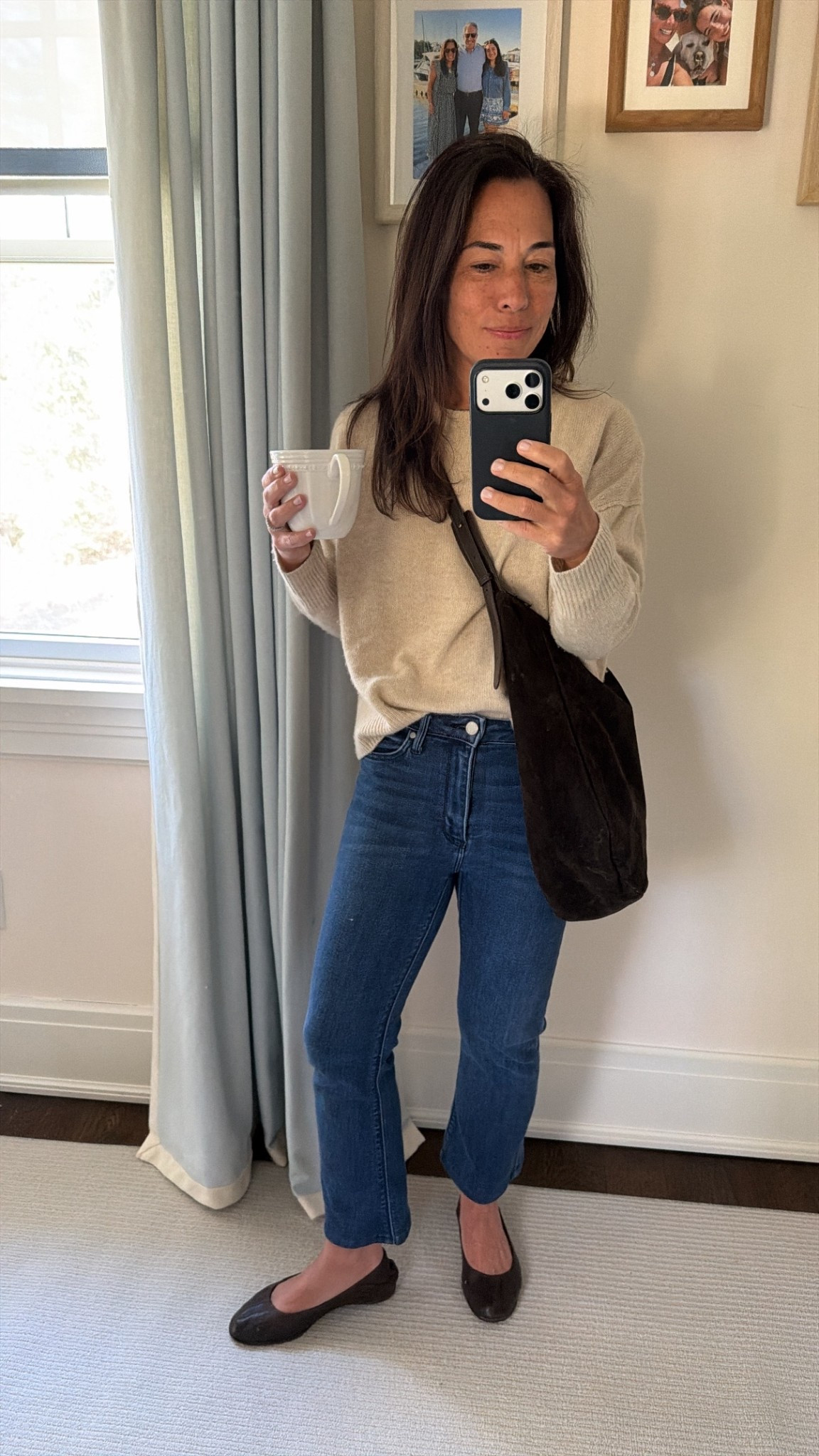 Spring is almost here. Sun is out. Basics that I wear on repeat including this chic $20 bag find! 

#LTKdayinmylife #LTKootd #LTKgrwm