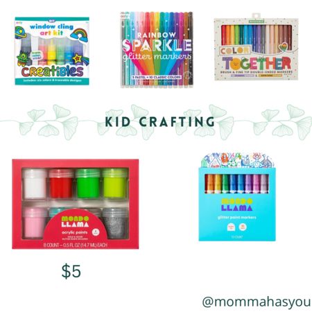 Best kid craft materials. Markers. Glitter paint pens. Inexpensive paint. Holiday colors  

#LTKSeasonal #LTKHoliday #LTKkids