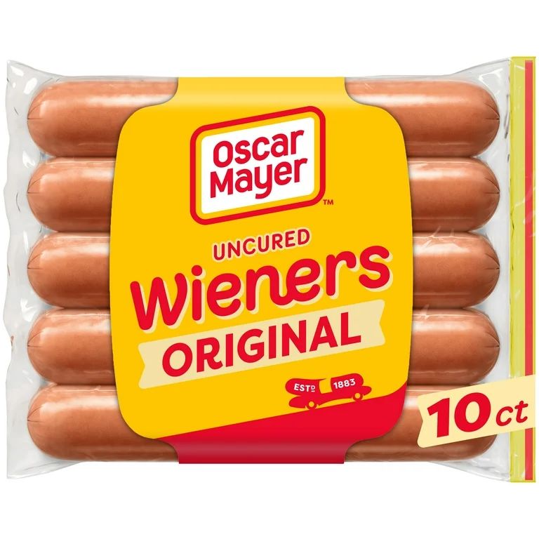 Oscar Mayer Classic Uncured Wieners Hot Dogs, 10 ct. Pack - Walmart.com | Walmart (US)