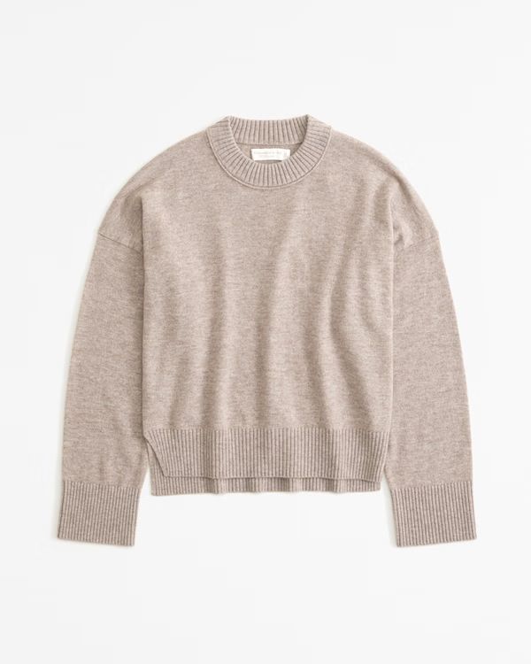 Cashmere Crew Sweater | Abercrombie & Fitch (US)