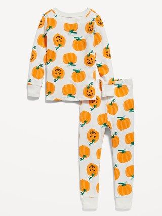 Matching Unisex Printed Snug-Fit Pajama Set for Toddler & Baby | Old Navy (US)