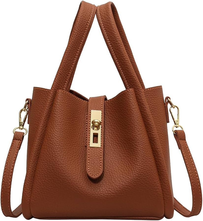 Bucket Bags for Women - Bucket Handbag Small Bucket Crossbody Bags Trendy Vintage Shoulder Bucket... | Amazon (US)