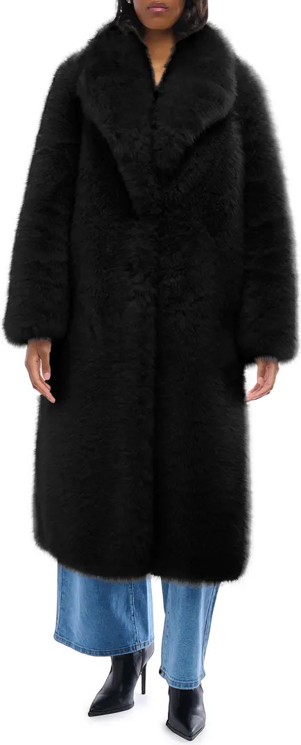 AZALEA WANG Bcardi Faux Fur Coat | Nordstrom | Nordstrom