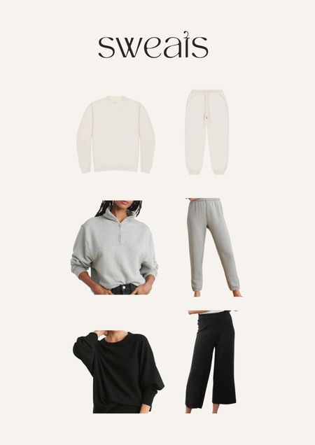 The most comfortable and chic sweat sets 
