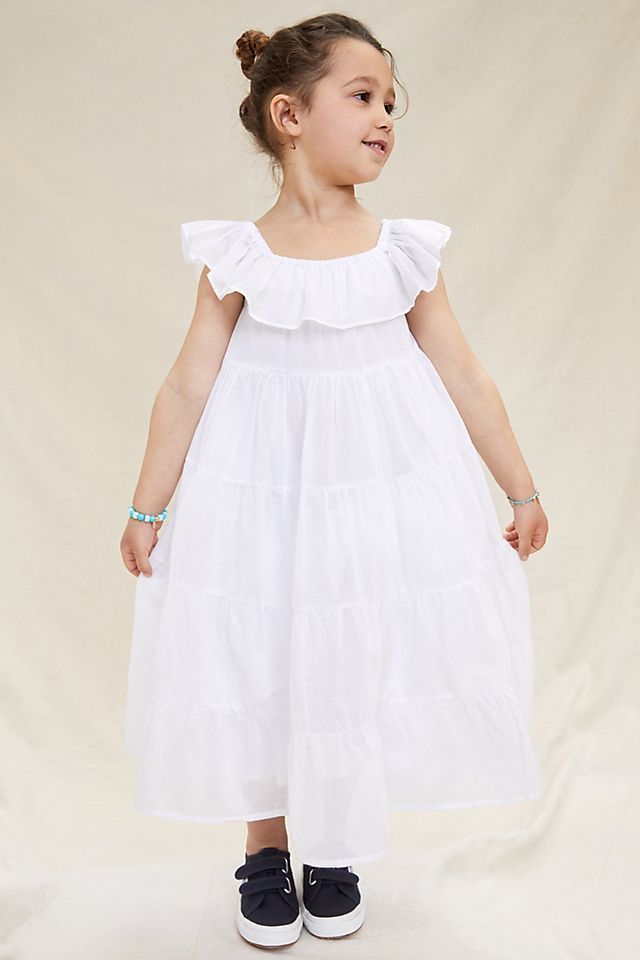 Orchid Ruffled Kids Dress | Anthropologie (US)