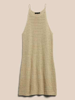 Crochet Mini Dress | Banana Republic (US)