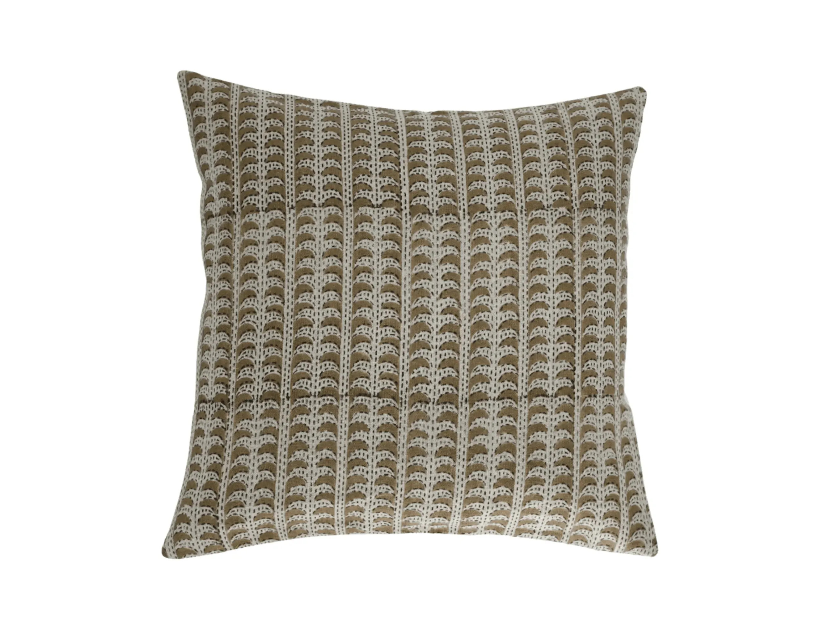 Buy Eleanor Block Print Pillow Cover Online | Maple Village Lane