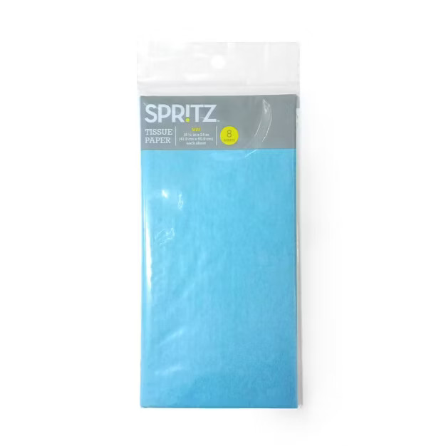 Pegged Tissue Light Blue - Spritz™ | Target