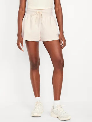 Extra High-Waisted Dynamic Fleece Sweat Shorts | Old Navy (US)