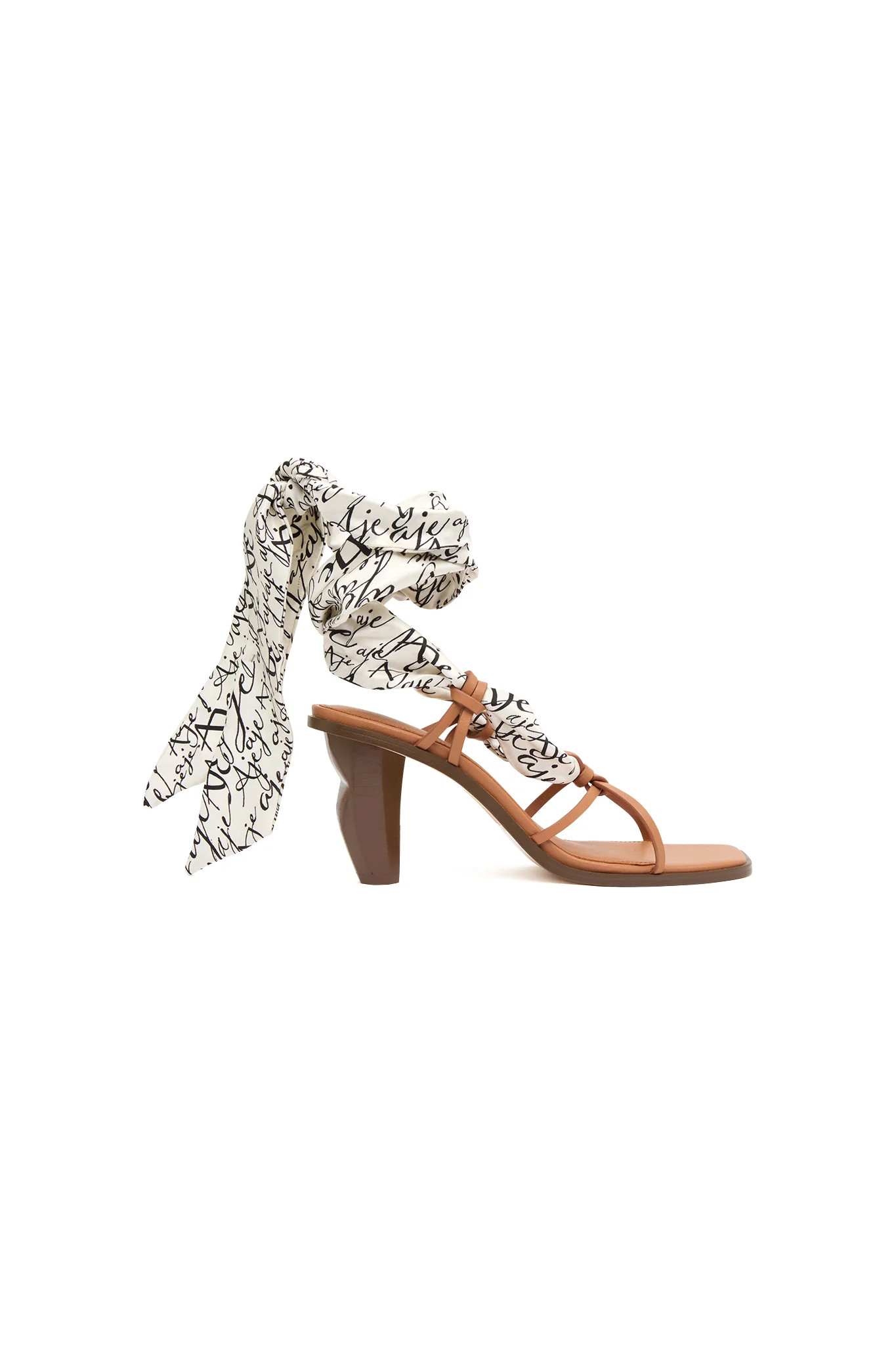 Maren Logo Tie Heel | aje. (Australia)