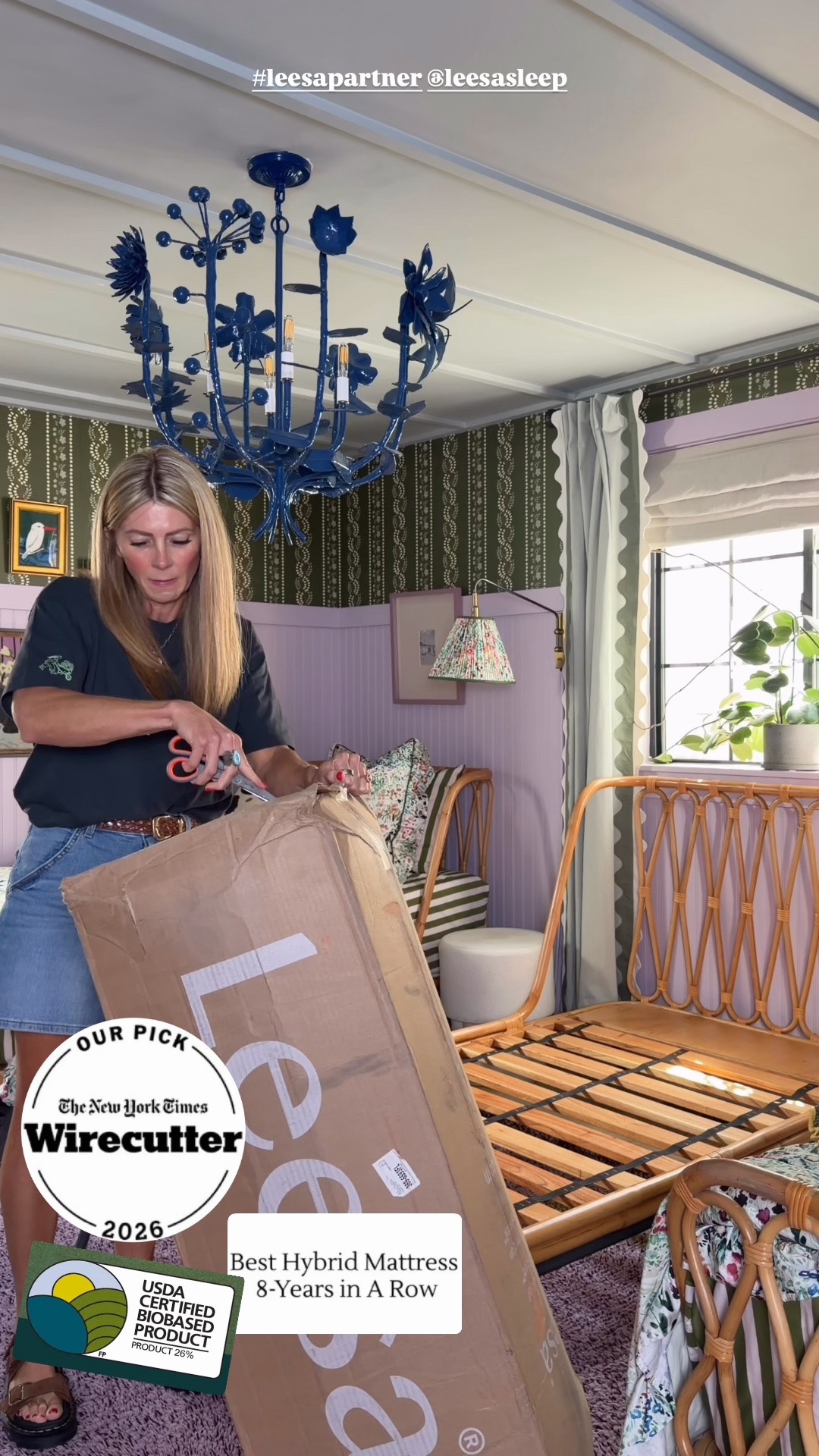 Up to 30% off for Labor Day
NESTINGWITHGRACE for extra $75 off

#leesapartner @leesasleep