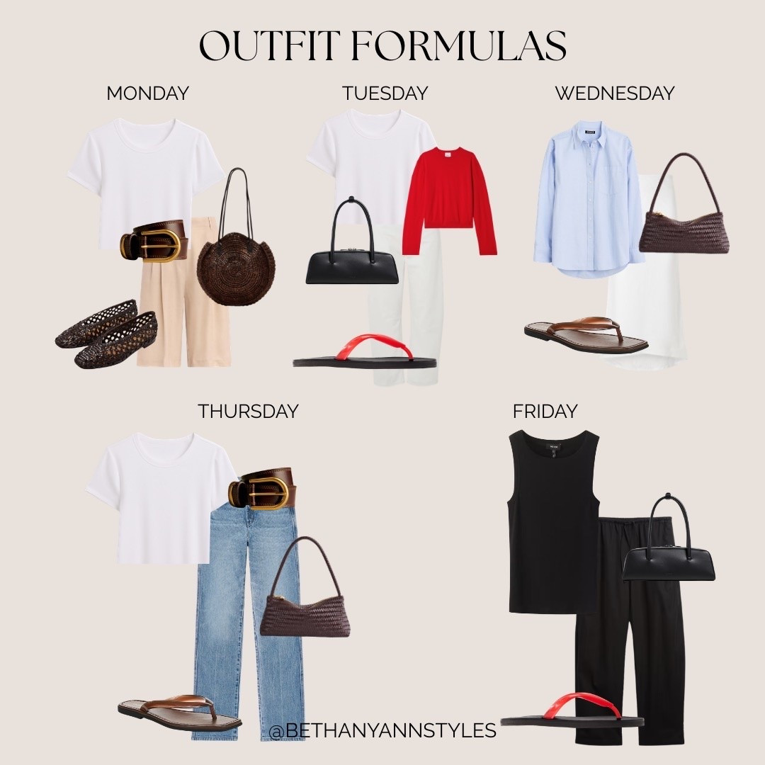 Week 22 of 2026 outfit formulas—effortless combinations designed to make getting dressed simple, confident, and stress-free for the week ahead.