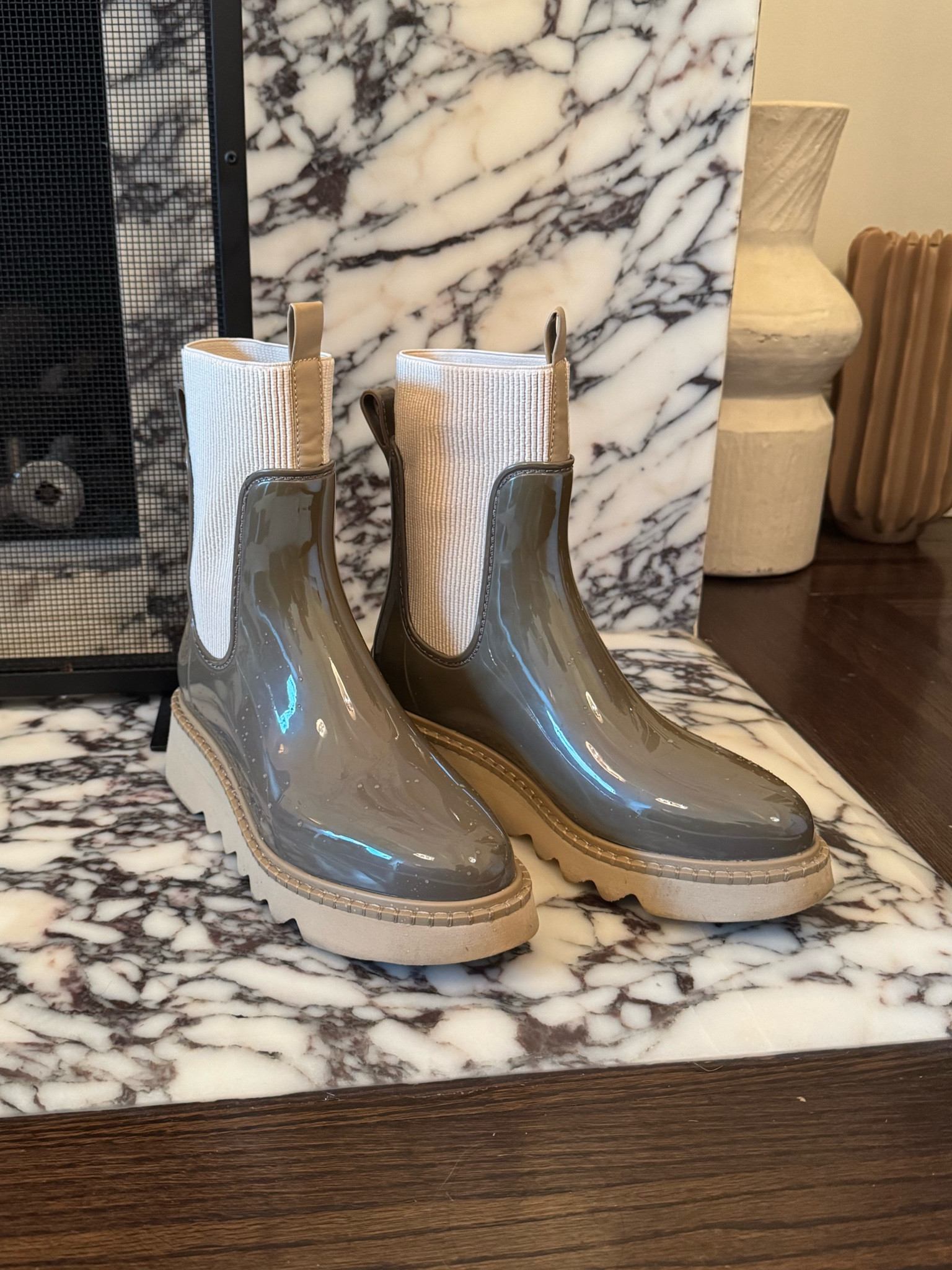 Love these rain boots and they’re on sale for $49 now. They also come in black or white  

#LTKFindsUnder50 #LTKStyleTip #LTKSaleAlert