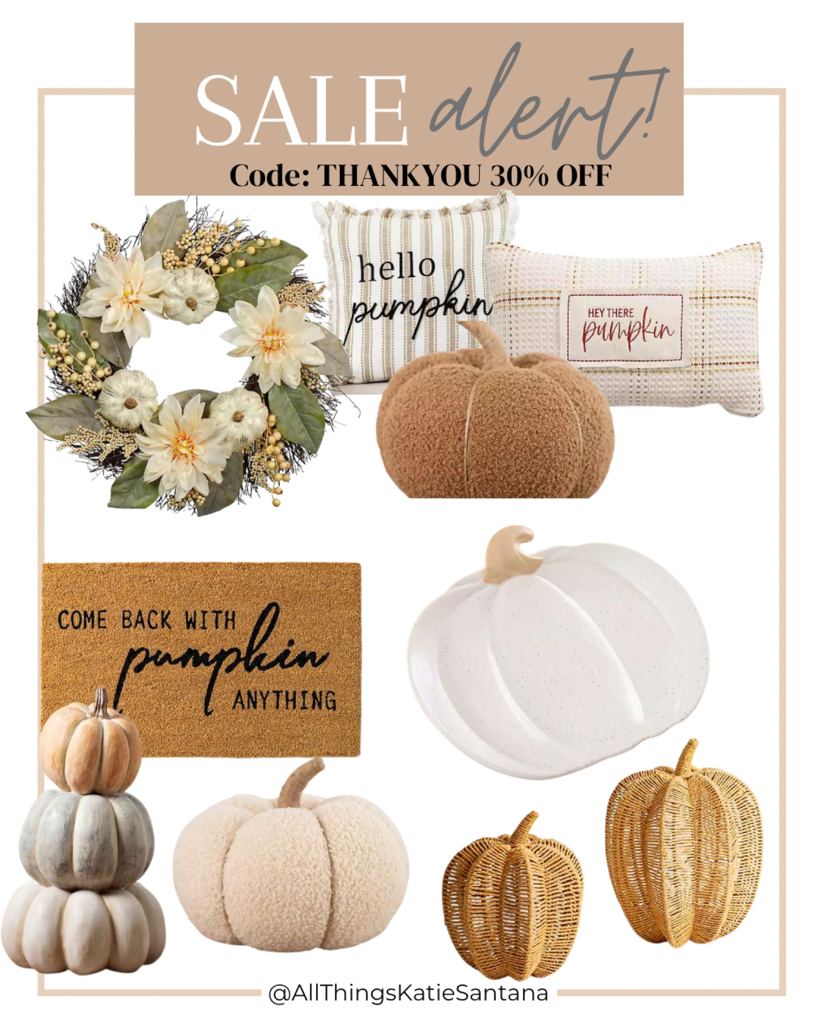 Neutral Fall Decor finds Sale Alert! 
#fall #falldecor #neutraldecor

#LTKFind #LTKhome #LTKSeasonal