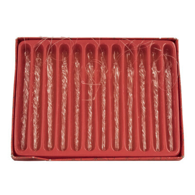 Twisted Glass Icicle Ornaments, 12-Piece Box Set B1814  w | eBay US