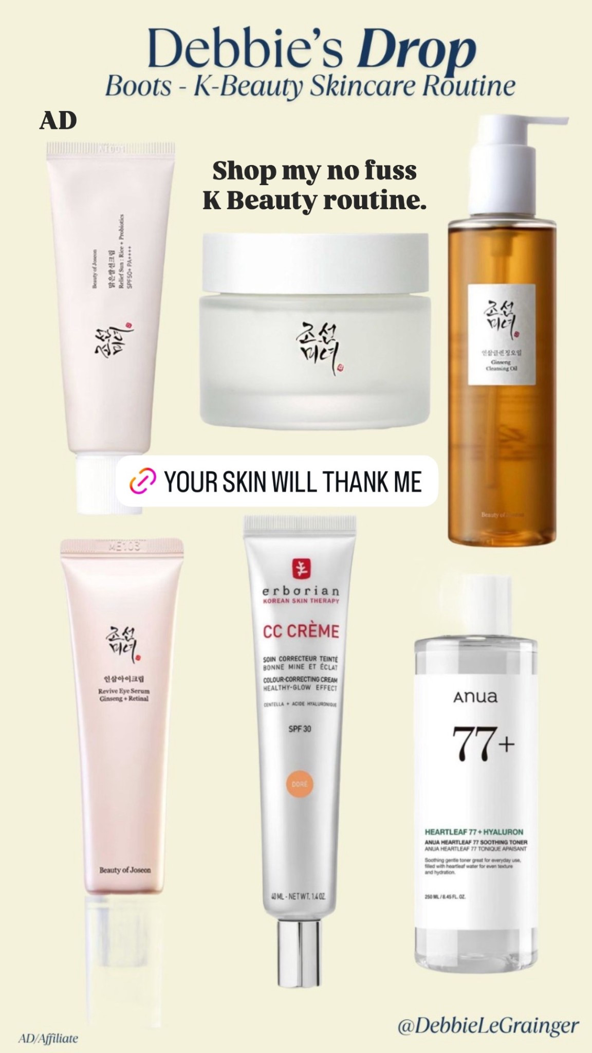 Here is my no-fuss 6 step k-beauty routine available at Boots! Be quick as these products sell out frequently.

#LTKuk #LTKhaul #LTKbeauty