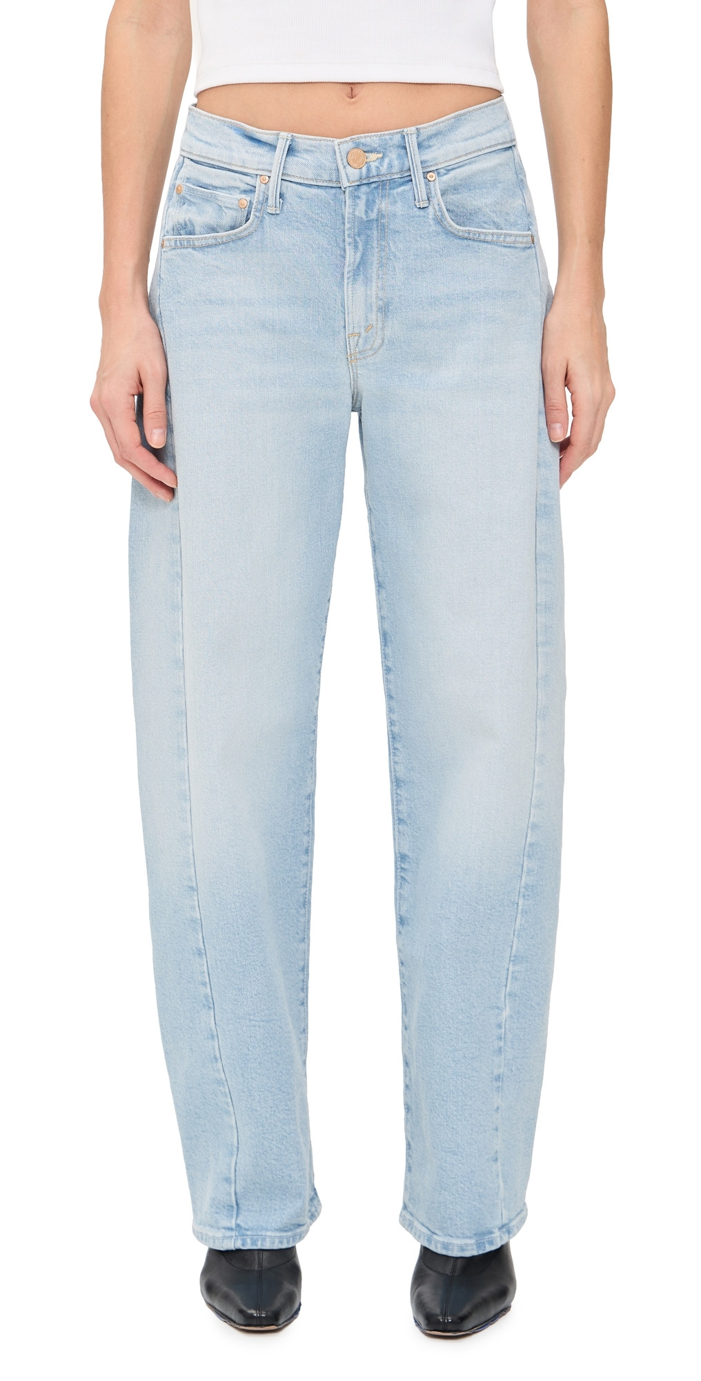 MOTHER Half-Pipe Hover Jeans Instant Replay 34 | Shopbop