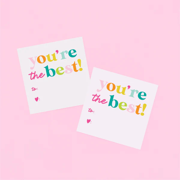 Hello Happiness x JCS You're the Best To/From Gift Stickers | Joy Creative Shop