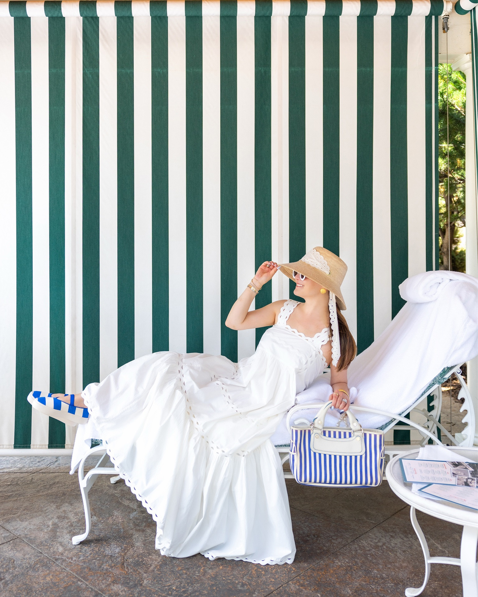 The perfect little white dress and maxi dress. I also love these striped shoes that are currently on sale.

#LTKootd #LTKSeasonal #LTKSaleAlert
