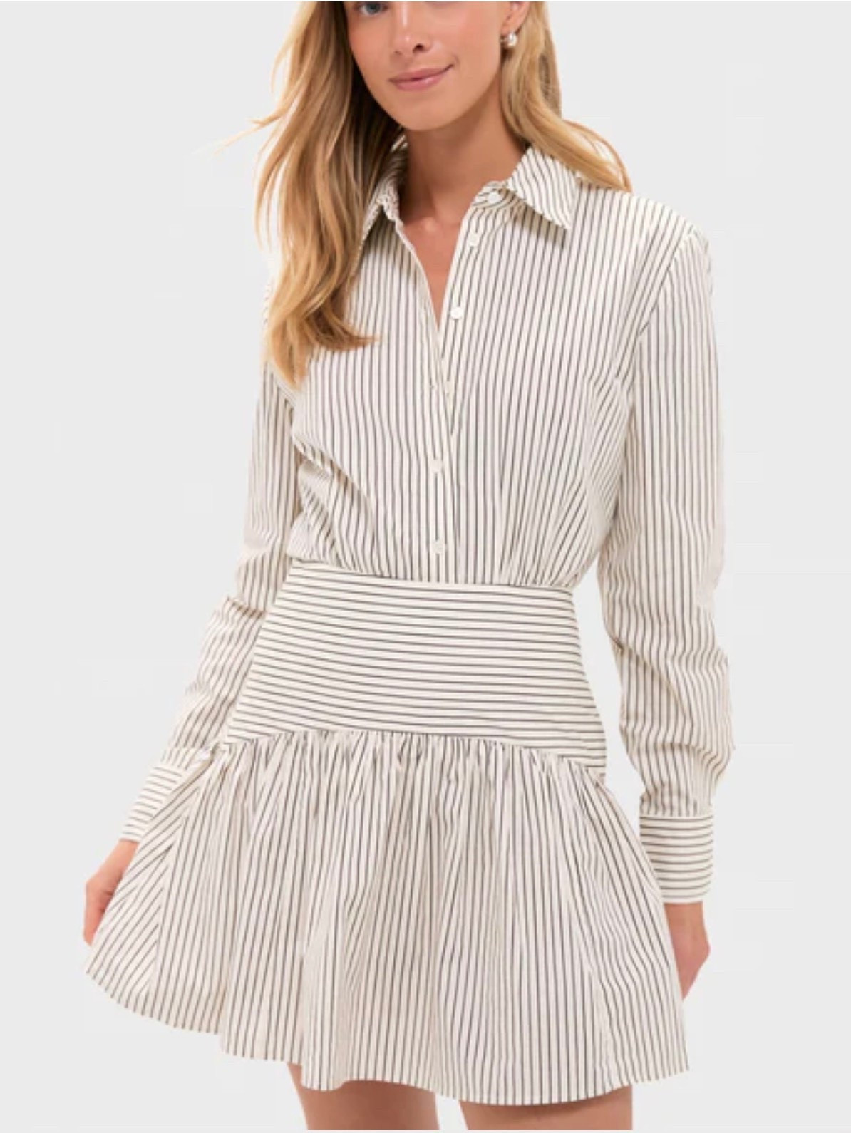 So flattering!  Layers for now, Add a jacket and bootsT.  his dress can take you onto spring

#LTKootd #LTKSeasonal #LTKOver40