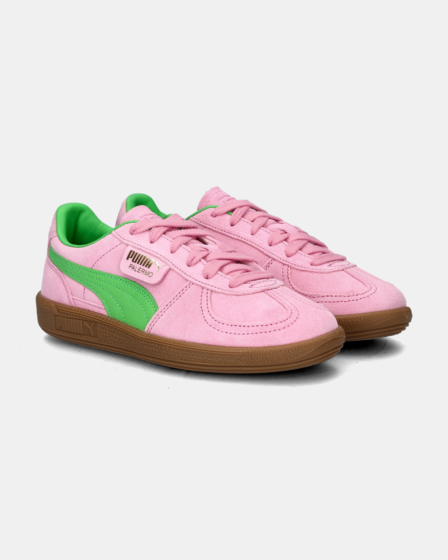 Puma Palermo Suede - Lage sneakers voor dames - Roze | Nelson Schoenen NL