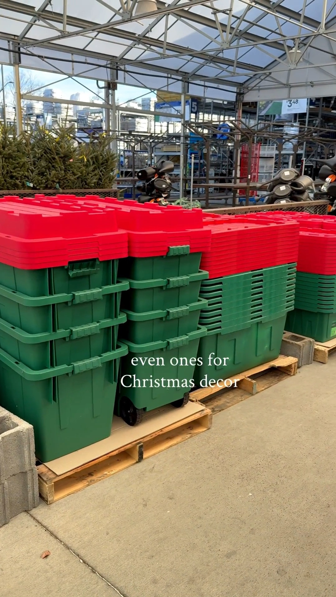 Time to start thinking about holiday decor storage and upcoming spring cleaning. 
@loweshomeimprovement #lowespartner #ad

#LTKHome #LTKHoliday #LTKFindsUnder50