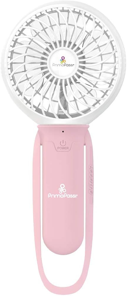 Primo Passi Handheld Fan USB Rechargeable Turbo Portable Stroller Fan, 3 in1 Multi Function Fan, ... | Amazon (US)