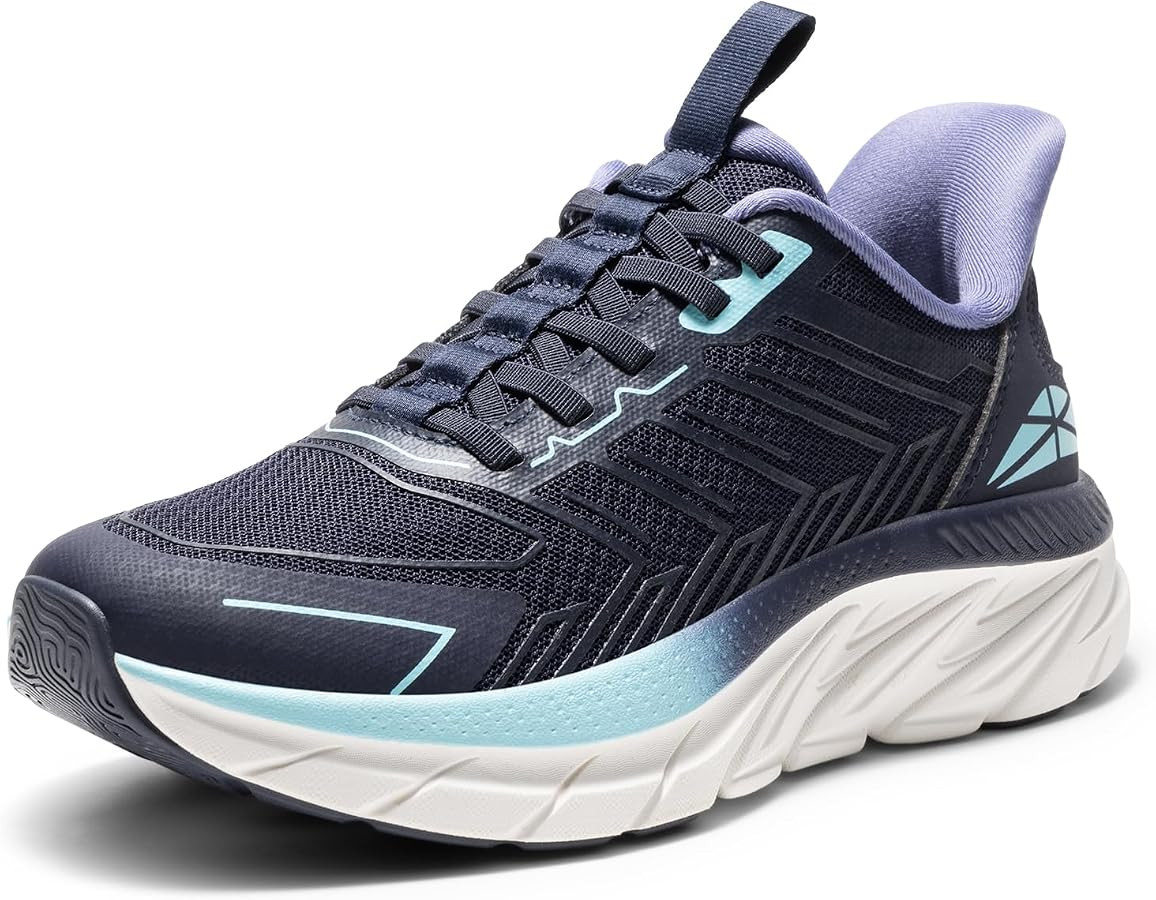 Women's Slip On Walking Shoes Running Comfortable Tennis Breathable Non Slip Athletic Gym Workout... | Amazon (US)