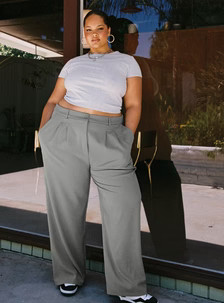 Lex Top Grey Curve | Princess Polly US