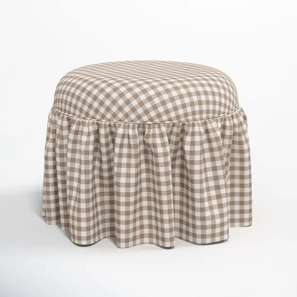 Jebb Upholstered Ottoman | Birch Lane