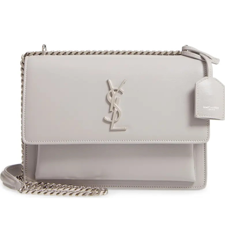 Medium Sunset Calfskin Shoulder Bag | Nordstrom