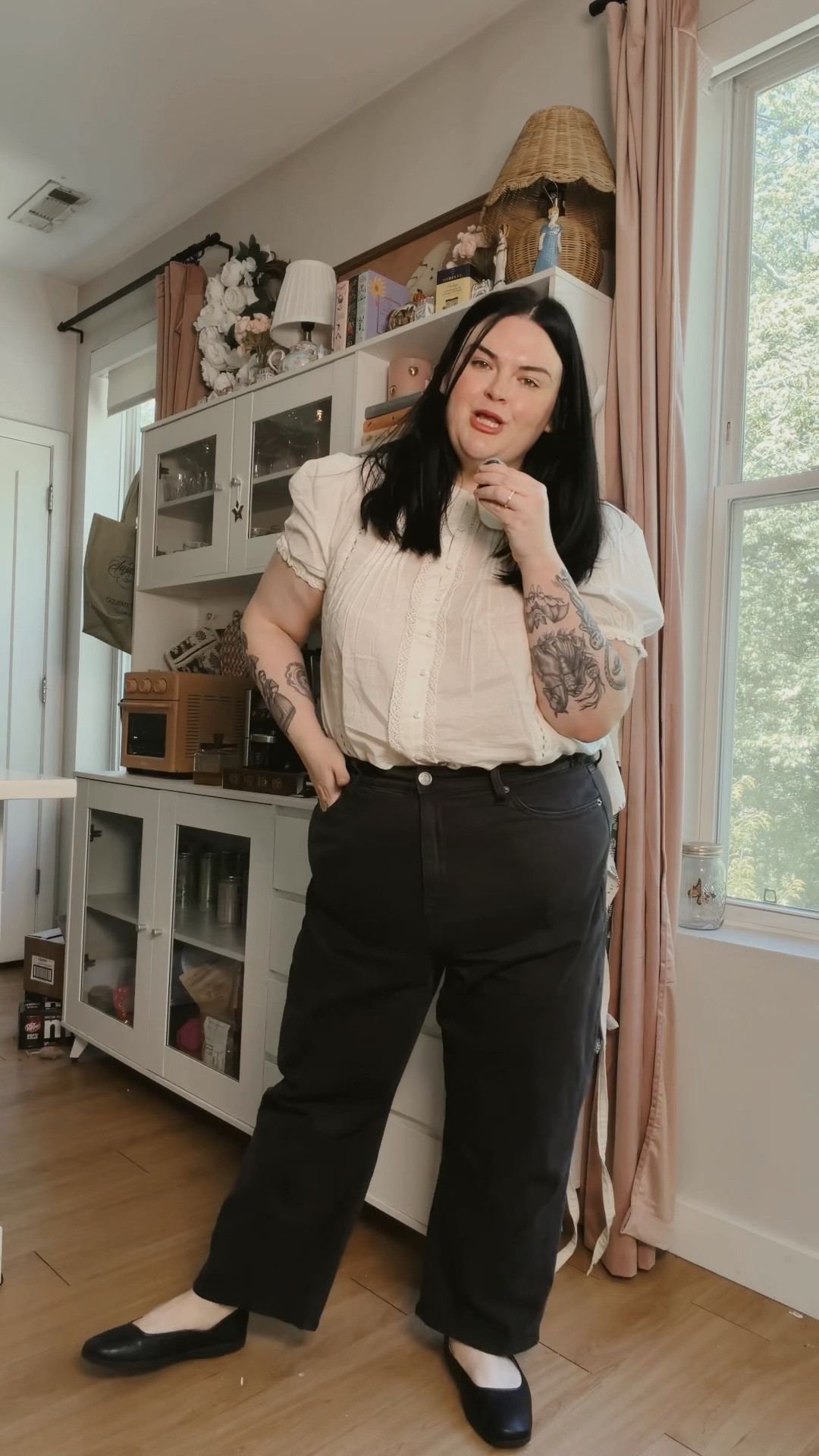 Plus size outfit. Size xl top. Size 20 bottom