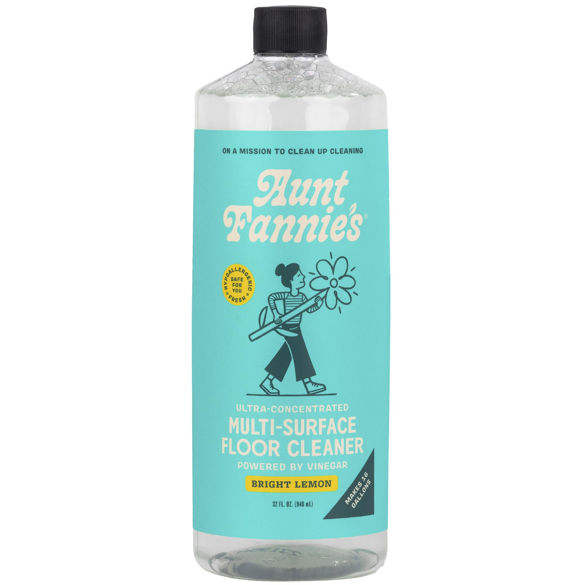 Aunt Fannie's Ultra Concentrated Floor Cleaner Vinegar Wash, Multi-Surface Solution For Mopping, ... | Amazon (US)