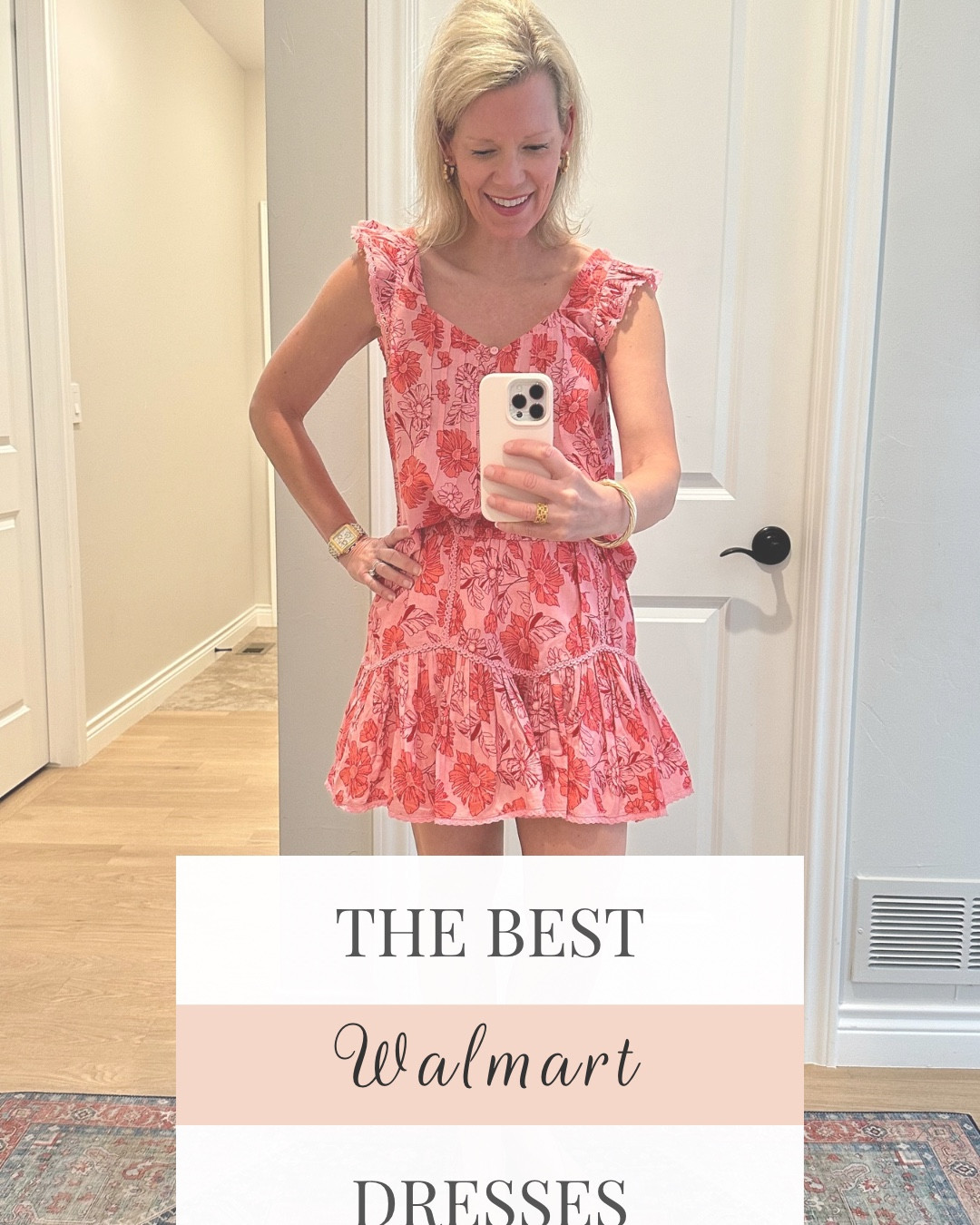 Such a darling 2 piece set from Walmart that comes in this pretty floral and white!!  The top runs a little big but the skirt fits true to size. 

#LTKSeasonal #LTKFindsUnder50 #LTKPetite