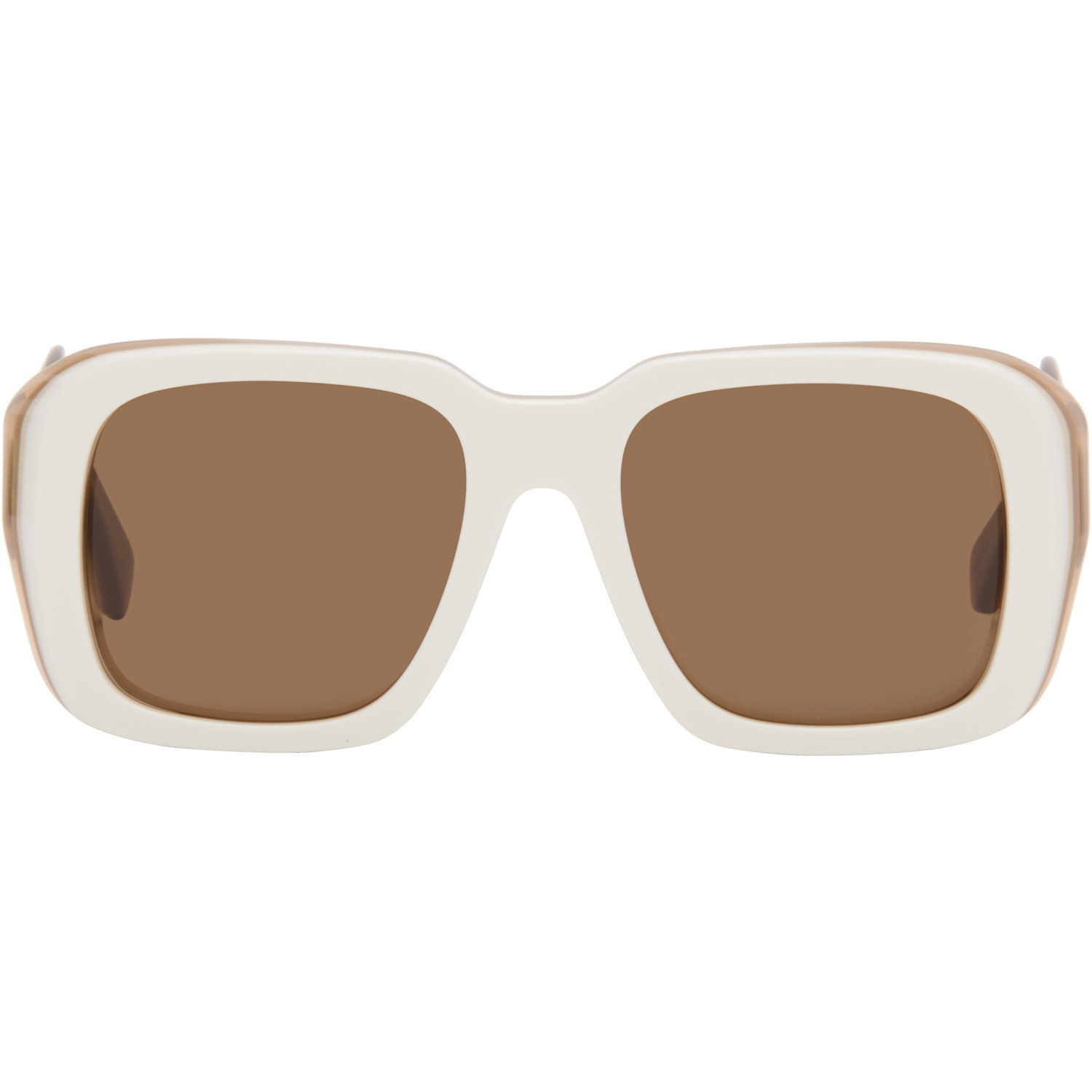 LOEWE White Signature Sunglasses | SSENSE