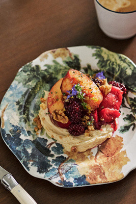 Judarn Stoneware Dessert Plate, Set of 4 | Anthropologie (US)